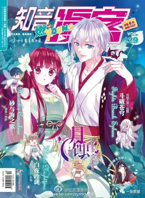 知音漫客 VOL.429 砂与海之歌杂志封面